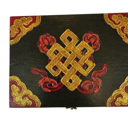 thumb1-Wooden Tibetan Box-33862