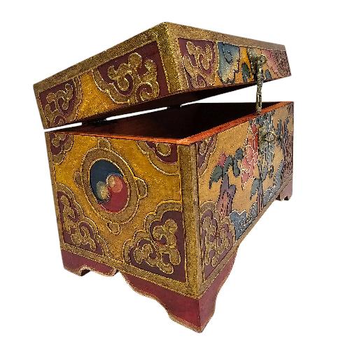 thumb5-Wooden Tibetan Box-33863