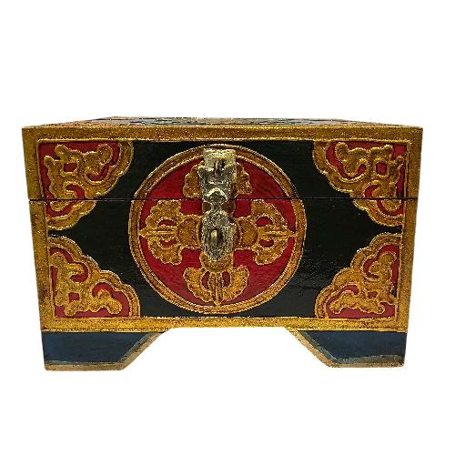 thumb3-Wooden Tibetan Box-33866