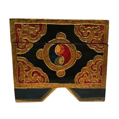 thumb2-Wooden Tibetan Box-33866