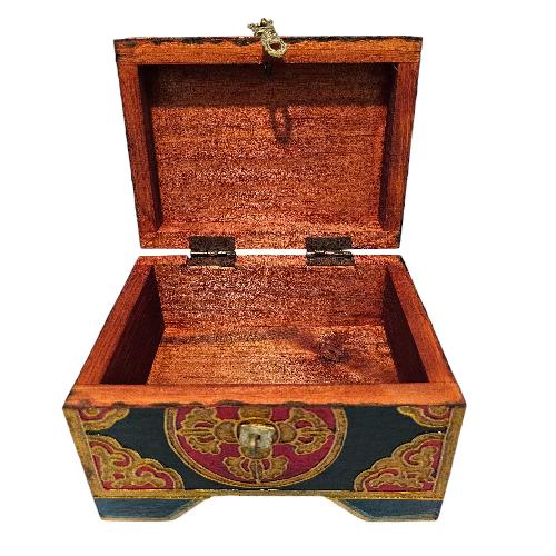 thumb5-Wooden Tibetan Box-33866