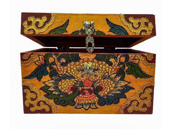 Wooden Tibetan Box-33867