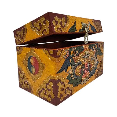 thumb5-Wooden Tibetan Box-33867