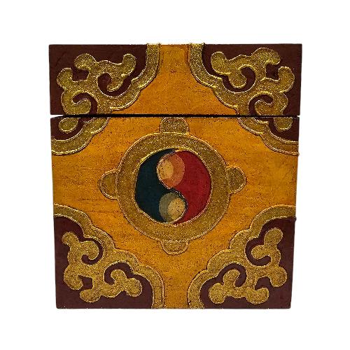 thumb4-Wooden Tibetan Box-33867