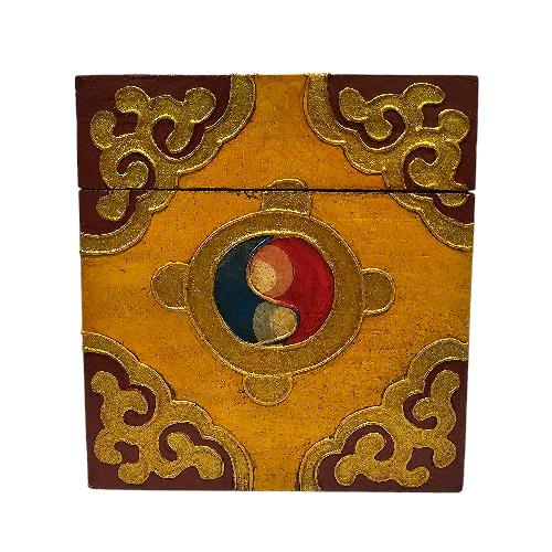 thumb3-Wooden Tibetan Box-33867