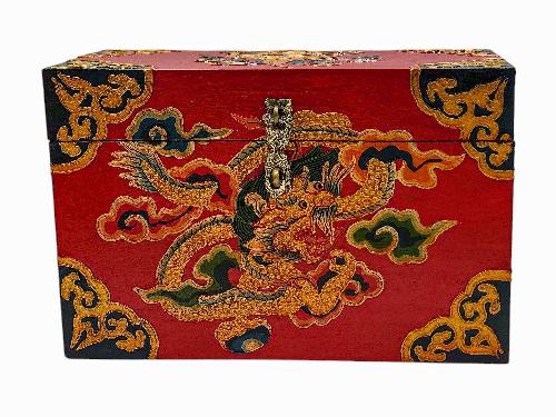 Wooden Tibetan Box-33898