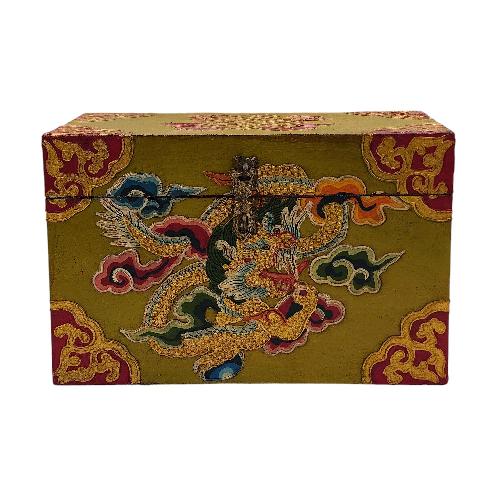 thumb1-Wooden Tibetan Box-33899