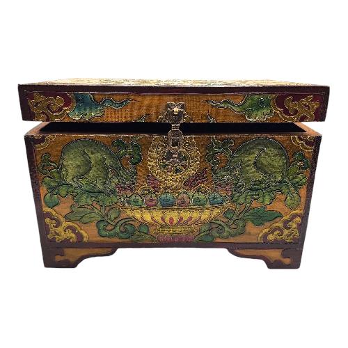 Wooden Tibetan Box-33925