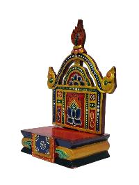 Wooden Altar [chesum] Base, Throne For Statue [traditional Color]