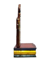 Wooden Altar [chesum] Base, Throne For Statue [traditional Color]