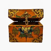 thumb2-Wooden Tibetan Box-34368