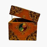 thumb3-Wooden Tibetan Box-34368