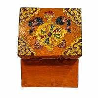 thumb4-Wooden Tibetan Box-34368