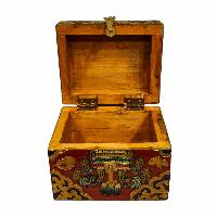 thumb5-Wooden Tibetan Box-34369
