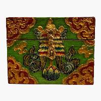 thumb1-Wooden Tibetan Box-34373
