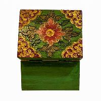 thumb4-Wooden Tibetan Box-34373