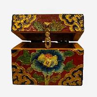thumb2-Wooden Tibetan Box-34374