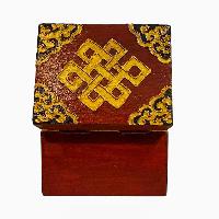 thumb4-Wooden Tibetan Box-34374