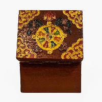 thumb4-Wooden Tibetan Box-34375
