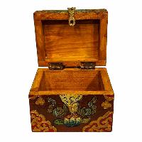 thumb5-Wooden Tibetan Box-34375