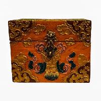 thumb1-Wooden Tibetan Box-34376