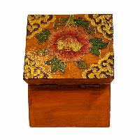 thumb4-Wooden Tibetan Box-34376