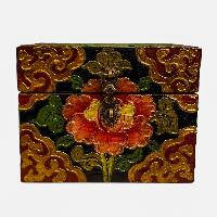 thumb1-Wooden Tibetan Box-34377