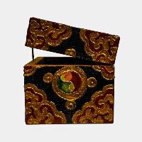 thumb3-Wooden Tibetan Box-34377