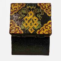 thumb4-Wooden Tibetan Box-34377