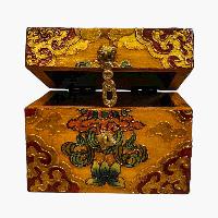 thumb2-Wooden Tibetan Box-34378