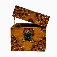 thumb3-Wooden Tibetan Box-34378