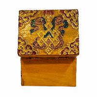 thumb4-Wooden Tibetan Box-34378