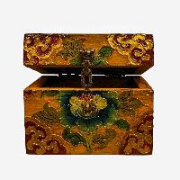 thumb2-Wooden Tibetan Box-34382