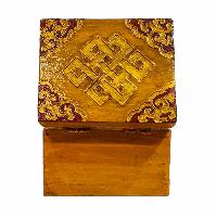 thumb4-Wooden Tibetan Box-34382