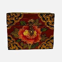 thumb1-Wooden Tibetan Box-34383