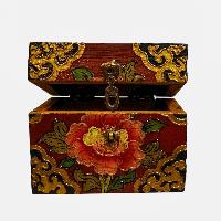 thumb2-Wooden Tibetan Box-34383