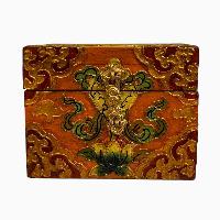 thumb1-Wooden Tibetan Box-34384