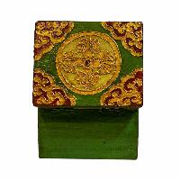 thumb4-Wooden Tibetan Box-34385