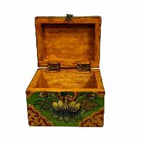 thumb5-Wooden Tibetan Box-34385