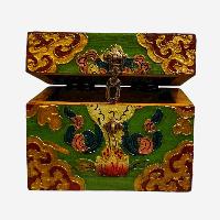 thumb2-Wooden Tibetan Box-34389