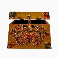 thumb2-Wooden Tibetan Box-34394