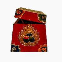 thumb3-Wooden Tibetan Box-34395