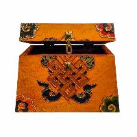 thumb2-Wooden Tibetan Box-34397