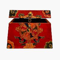 thumb2-Wooden Tibetan Box-34398