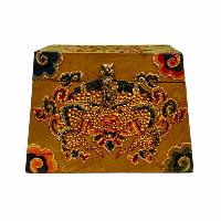 thumb1-Wooden Tibetan Box-34399