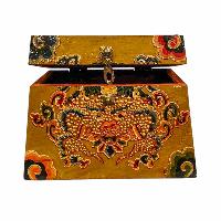 thumb2-Wooden Tibetan Box-34399