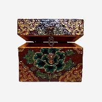 thumb2-Wooden Tibetan Box-34409