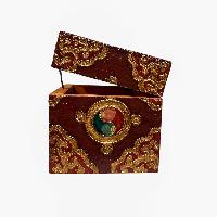 thumb3-Wooden Tibetan Box-34409