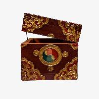 thumb3-Wooden Tibetan Box-34410