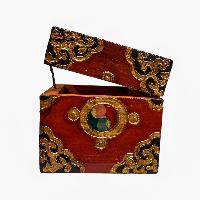 thumb3-Wooden Tibetan Box-34411